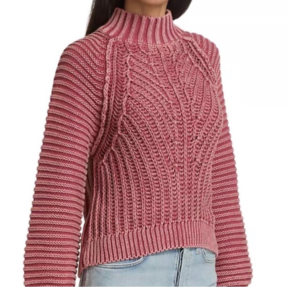 Free People | Sweetheart Sweater Size small Pink
